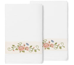 Linum Home Textiles Rebecca Embellished Bath Towel