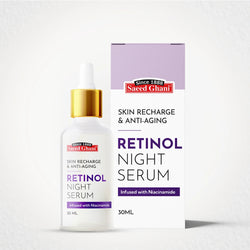 Saeed Ghani Retinol Skin Recharge & Anti-Aging Night Serum 30ml