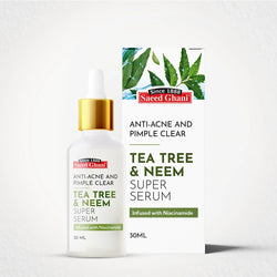 Saeed Ghani Tea Tree & Neem Anti-Acne and Pimple Clear Super Serum 30ml