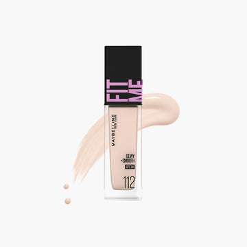 Maybelline Fit Me Dewy Smooth Foundation 112