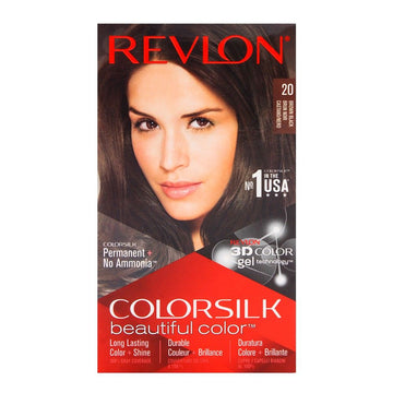 Revlon Colorsilk Brown Black  Hair Color 20