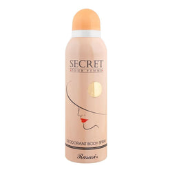 Rasasi Secret Deodorant Body Spray For her