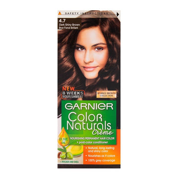 Garnier Color Naturals hair colour 4.7 Dark Shiny Brown