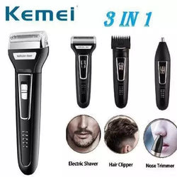 Kemei 3in1 Trimmer For Men  KM 6558