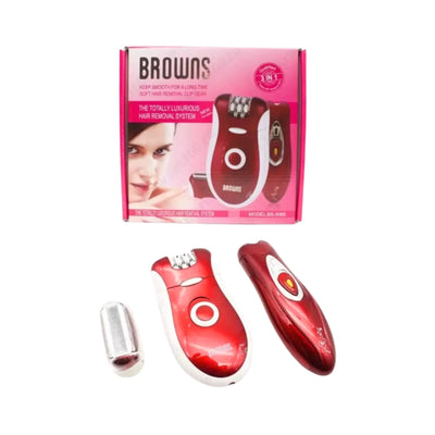 Browns 3in1 Epilator Hair Remover BS-3068
