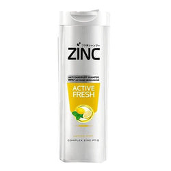 Zinc Anti-Dandruff Active Fresh Shampoo, 340 ml imported