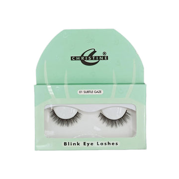 Christine Blink Eye Lashes 01 Subtle Gaze