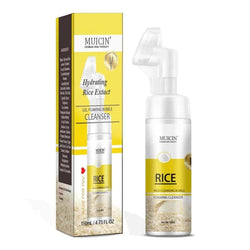 Muicin Rice Bubble Foaming Facial Cleanser