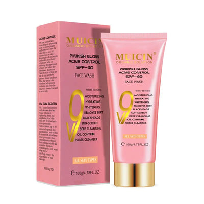 Muicin Baby V9 Pinkish Glow Face Wash Gentle Radiance Cleanser