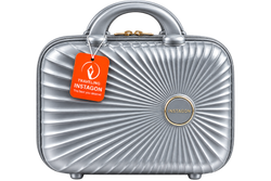 Traveling Instagon Premium Vanity Bag (Silver colour)