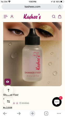 Kashee's Shimmer fixer ( Makeup Spray)