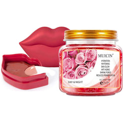 Muicin Rose Petals Hydrating Face & Lips Kit