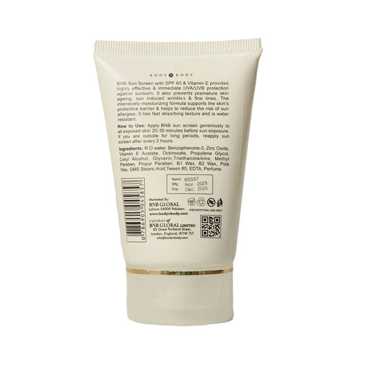 BNB Vitamin E Sun Screen (spf 60)
