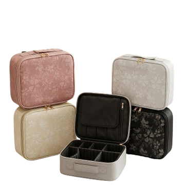 Makeup Organizer Travelling Bag with Adjustable Compartments (Single)