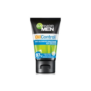 Garnier Men Oil Control Icy Scrub (Imported) 100ml