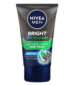 Nivea Men Whitening Air Cool Mud Foam 100ml