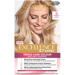 Loreal Paris Excellence Creme 9 Very Light Blonde Haircolor