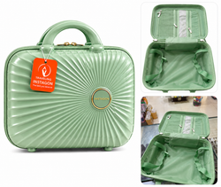 Traveling Instagon Premium Vanity Bag (color Green)