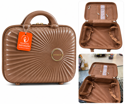 Traveling Instagon Premium Vanity Bag (color Brown)