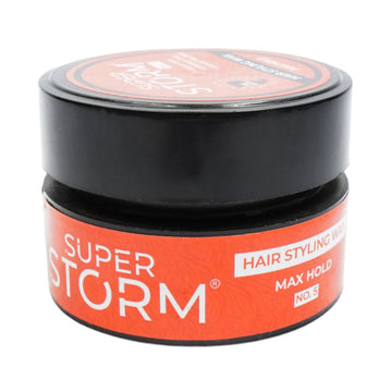 Super Storm Hair Styling wax Max Hold No 5