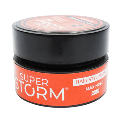 Super Storm Hair Styling wax Max Hold No 5