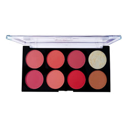 Glamorous Face 8 Color Ultra Blush On Palette Matte