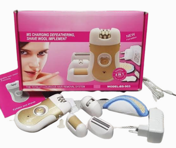 Kemei 4in1 Rechargeable Epilator KM-903