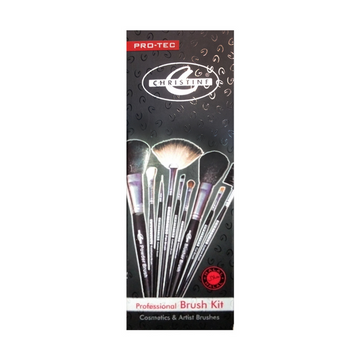 Christine Small Brush Kit Set 9 Pieces