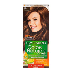 Garnier Color Natural Hair Color 6.34 chocolate