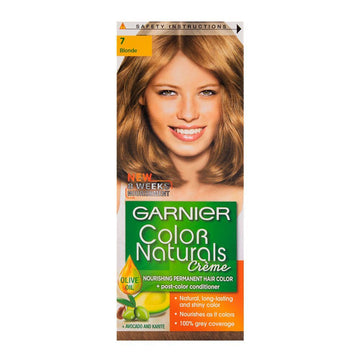 Garnier Color Naturals Permanent Hair Color, 7.0 Blonde
