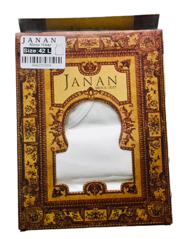 Janan mens Vests Sando 42/L