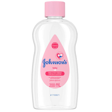 Johnson Baby Oil Pink200ml.