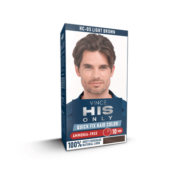 Vince Light Brown Men Hair Color - His Only (HC-05)