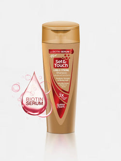Golden Pearl Set and Touch Shampoo Long and Strong 360ML
