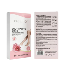 Maliao Wax Strips Hair Removal Strips Rose 20strips