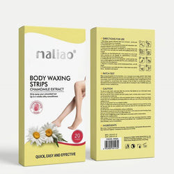Maliao Wax Strips Hair Removal Strips Rose 20strips