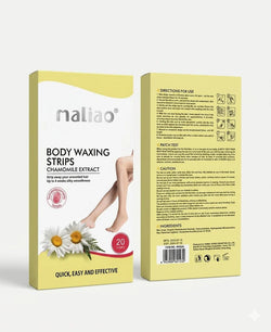 Maliao Wax Strips Hair Removal Strips Rose 20strips