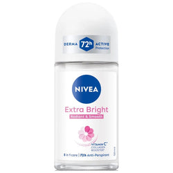 Nivea Extra Bright Radiant & Smooth Anti Perspirant Roll On 50ml