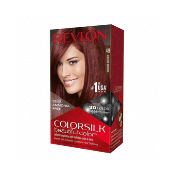 Revlon colorsilk Auburn Brown Hair Color 49
