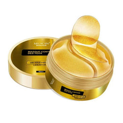 Muicin Gold Infused Collagen Eye Patches Luxurious Eye Revitalizer