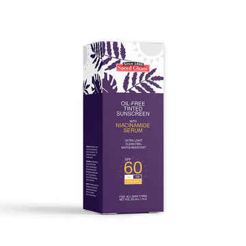Saeed Ghani Oil-Free Tinted Sunscreen With Niacinamide Serum