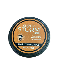 Super Storm Hair styling Wax Mega Hold No 6