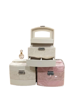Jewellry Box with Drawer Organizes Your Jewelry in Style Suitable for Earring Accessories