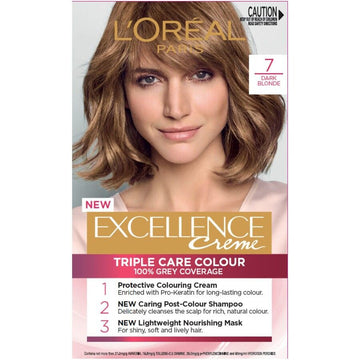 Loreal Paris Excellence Crème Hair Colour - 7 Dark Blonde
