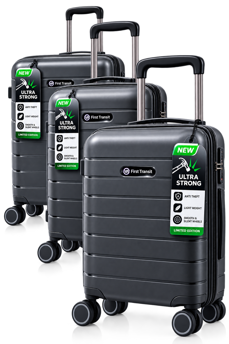 Premium First Transit PP Luggage Suitcase