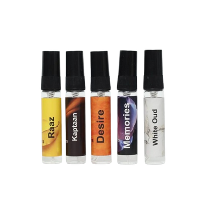 5 Testors of Men Fragrance's By Hamdan Scents