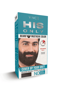Vince Dark Brown - Beard & Mustache Color (BM-03)