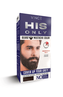 Vince Medium Brown - Beard & Mustache Color (BM-04)