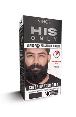 Natural Black - Beard & Mustache Color (BM-02)
