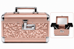 Glass Makeup Box with mirror XL